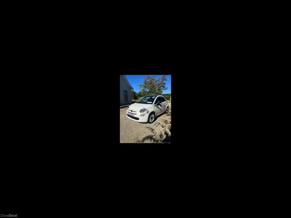 Fiat 500 Hatchback, Petrol, 2016, White