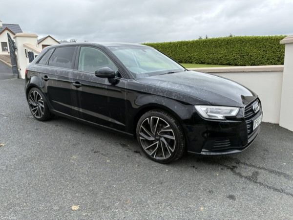 Audi A3 Hatchback, Diesel, 2019, Black