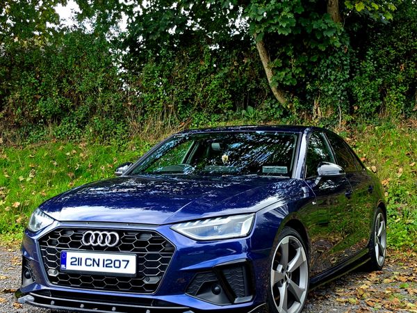 Audi A4 Saloon, Diesel, 2021, Blue