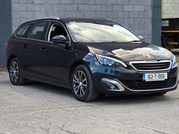 Peugeot 308 Estate, Diesel, 2016, Black