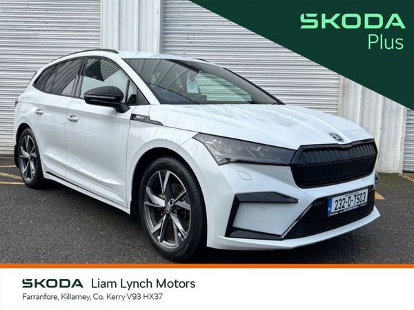 Skoda Enyaq SUV, Electric, 2023, White