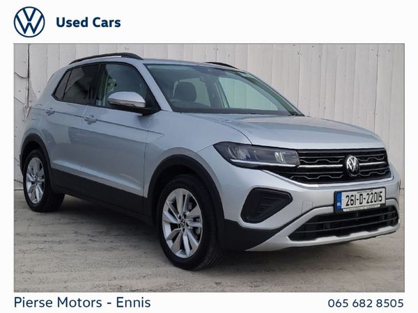 Volkswagen T-Cross Estate, Petrol, 2026, Silver