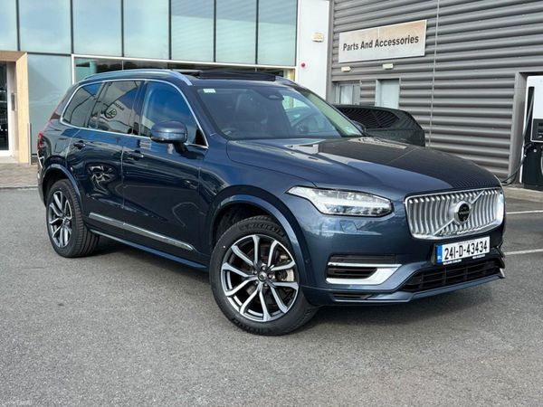 Volvo XC90 SUV, Petrol Plug-in Hybrid, 2024, Blue