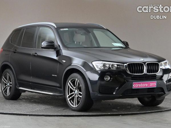 BMW X3 SUV, Diesel, 2017, Black