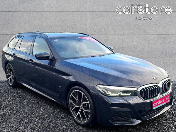 BMW 5-Series Estate, Diesel, 2023, Black
