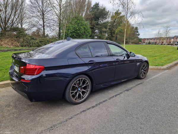 BMW 5-Series Saloon, Diesel, 2015, Blue