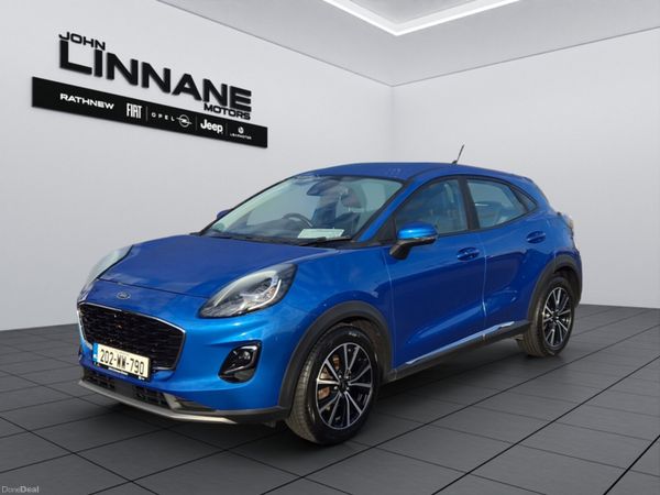 Ford Puma MPV, Petrol Hybrid, 2020, Blue