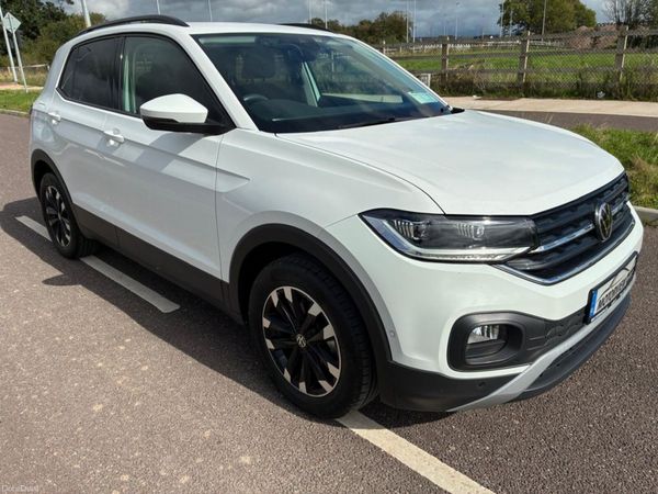 Volkswagen T-Cross SUV, Petrol, 2023, White