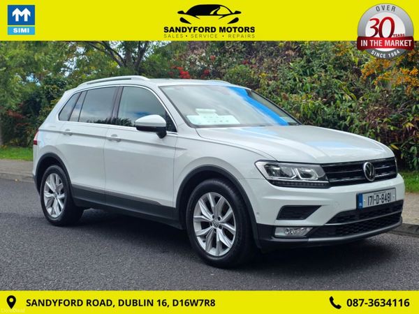 Volkswagen Tiguan Estate, Diesel, 2017, White