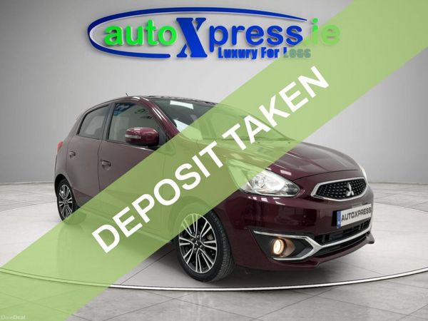 Mitsubishi Mirage Hatchback, Petrol, 2020, Red