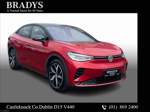 Volkswagen ID.5 Coupe, Electric, 2023, Red