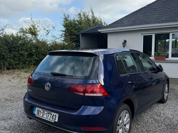 Volkswagen Golf Estate, Petrol, 2018, Blue