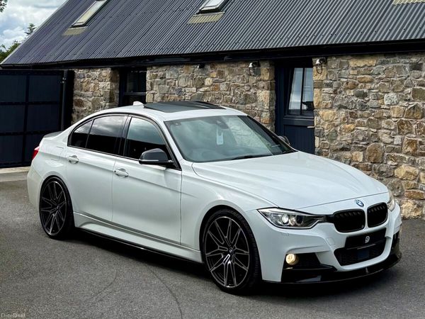 BMW 3-Series Saloon, Diesel, 2013, White