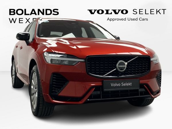 Volvo XC60 SUV, Petrol Plug-in Hybrid, 2023, Orange