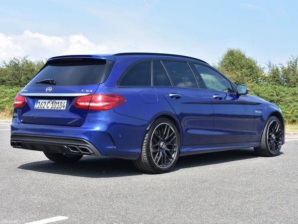 Mercedes-Benz C-Class Estate, Petrol, 2016, Blue