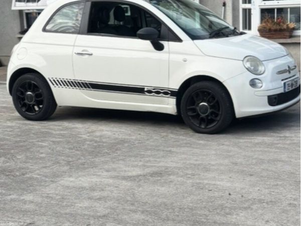 Fiat 500 Hatchback, Petrol, 2009, White