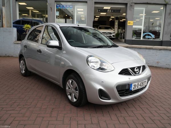 Nissan March Hatchback, Petrol, 2021, Silver