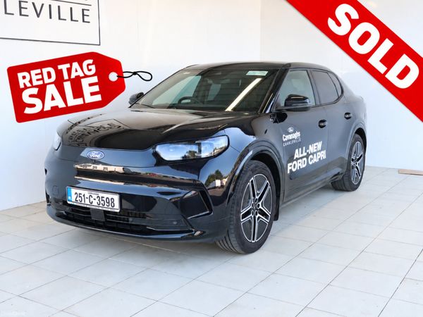 Ford Capri MPV, Electric, 2025, Black