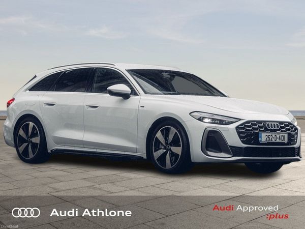 Audi A5 Estate, Petrol Plug-in Hybrid, 2025, White