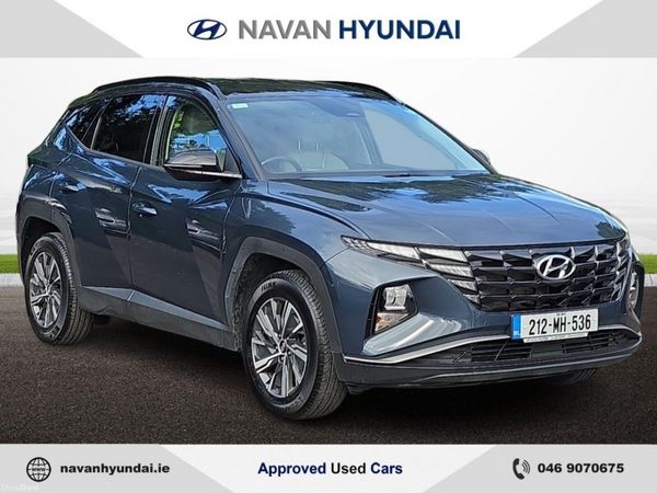 Hyundai Tucson SUV, Petrol Hybrid, 2021, Blue