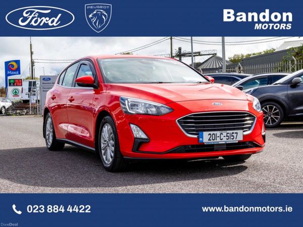 Ford Focus Hatchback, Diesel, 2020, Red