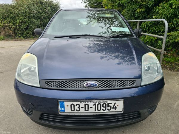 Ford Fiesta Hatchback, Petrol, 2003, Blue
