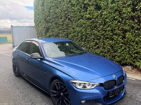 BMW 3-Series Saloon, Diesel, 2017, Blue