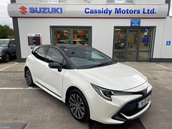 Toyota Corolla Hatchback, Petrol Hybrid, 2019, White