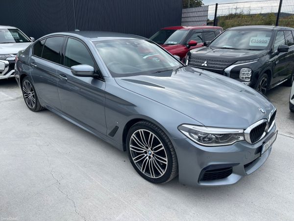 BMW 5-Series Saloon, Petrol Plug-in Hybrid, 2020, Grey