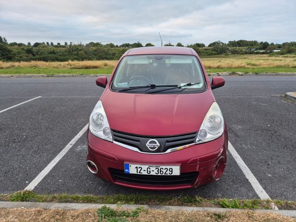 Nissan Note MPV, Petrol, 2012, Red