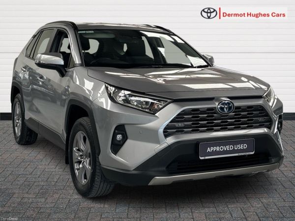 Toyota RAV4 SUV, Petrol Hybrid, 2024, Silver