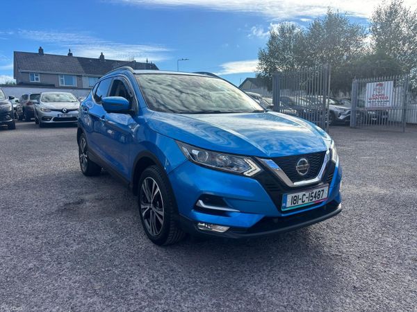 Nissan Qashqai Hatchback, Petrol, 2018, Blue