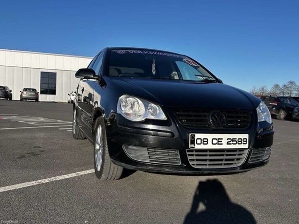 Volkswagen Polo Hatchback, Petrol, 2008, Black