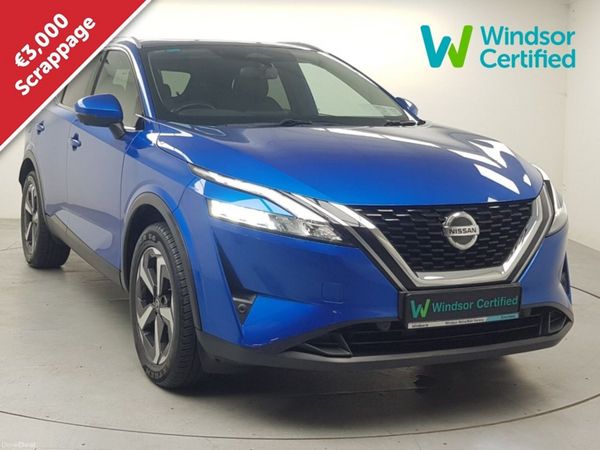 Nissan Qashqai MPV, Petrol, 2021, Blue