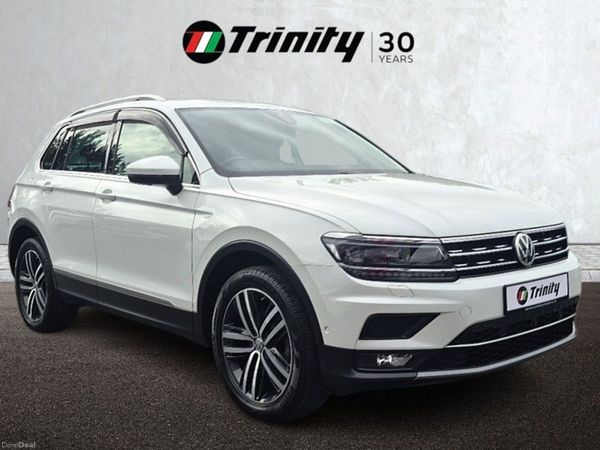Volkswagen Tiguan SUV, Diesel, 2018, White