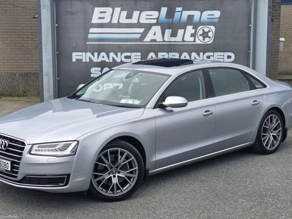 Audi A8 Saloon, Diesel, 2017, Silver