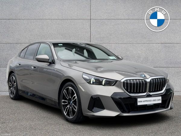 BMW 5-Series Saloon, Petrol Plug-in Hybrid, 2024, Grey