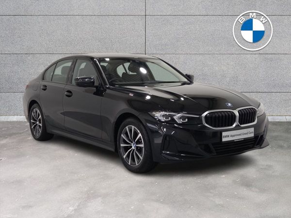 BMW 3-Series Saloon, Petrol Plug-in Hybrid, 2024, Black