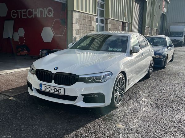 BMW 5-Series Saloon, Diesel, 2019, White