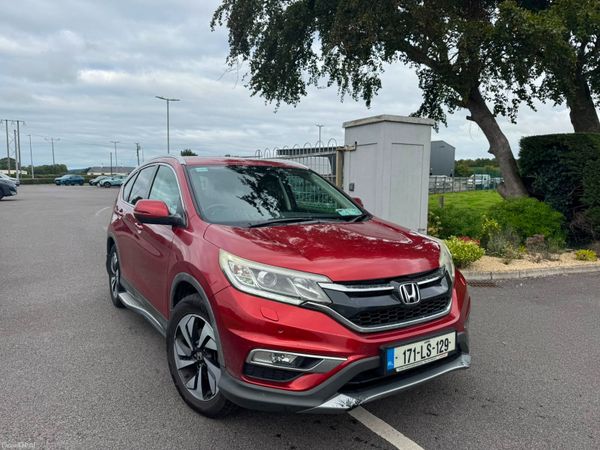 Honda CR-V SUV, Diesel, 2017, Red
