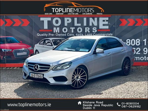 Mercedes-Benz E-Class Saloon, Diesel, 2015, Silver