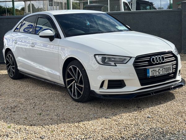 Audi A3 Saloon, Diesel, 2017, White