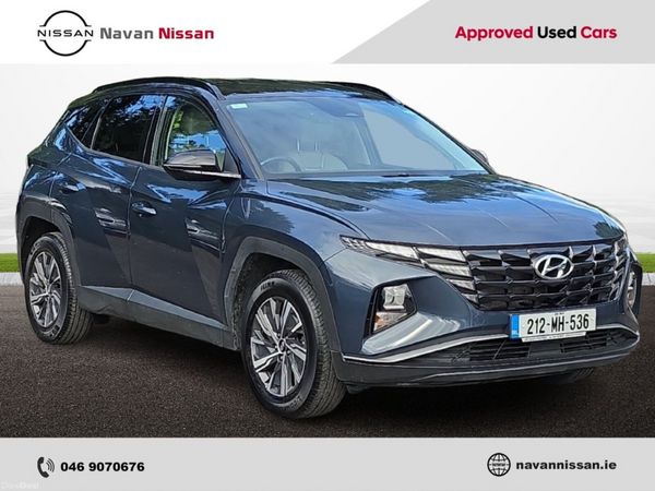 Hyundai Tucson SUV, Petrol Hybrid, 2021, Blue