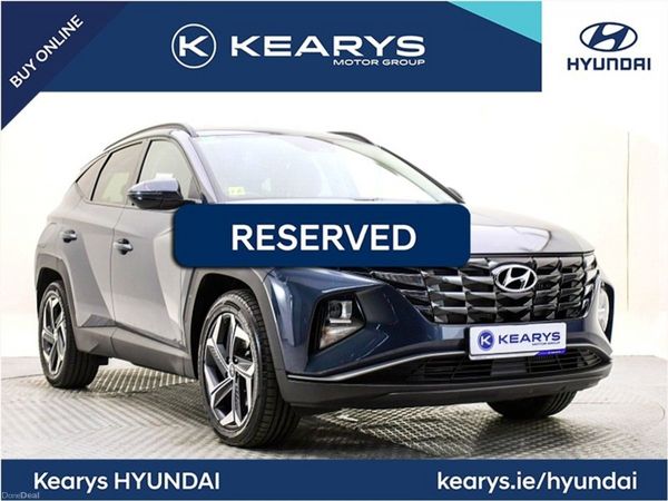 Hyundai Tucson SUV, Petrol Plug-in Hybrid, 2023, Blue