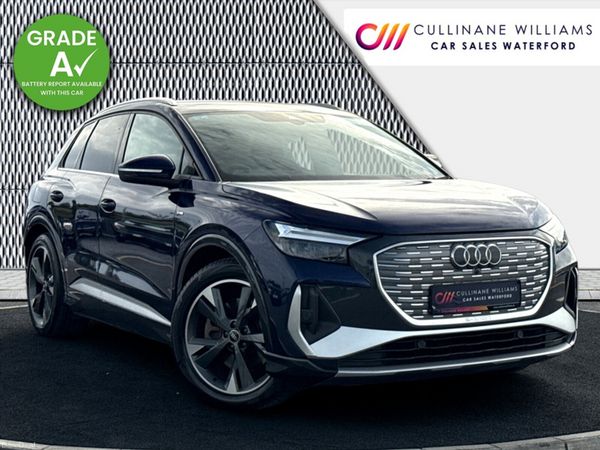 Audi Q4 e-tron SUV, Electric, 2022, Blue