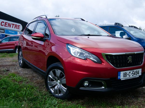 Peugeot 2008 Estate, Diesel, 2018, Red
