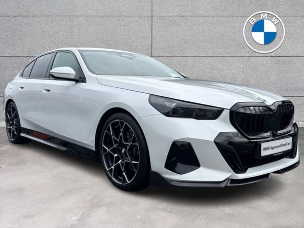 BMW 5-Series Saloon, Petrol Plug-in Hybrid, 2026, White