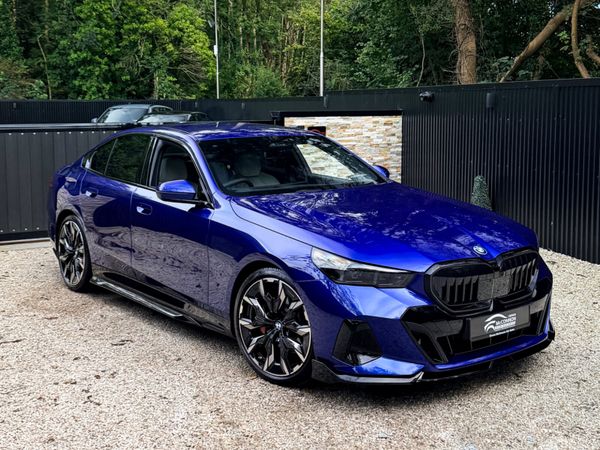 BMW 5-Series Saloon, Petrol Plug-in Hybrid, 2026, Blue