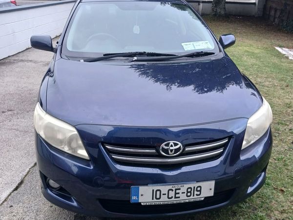Toyota Corolla Saloon, Petrol, 2010, Blue