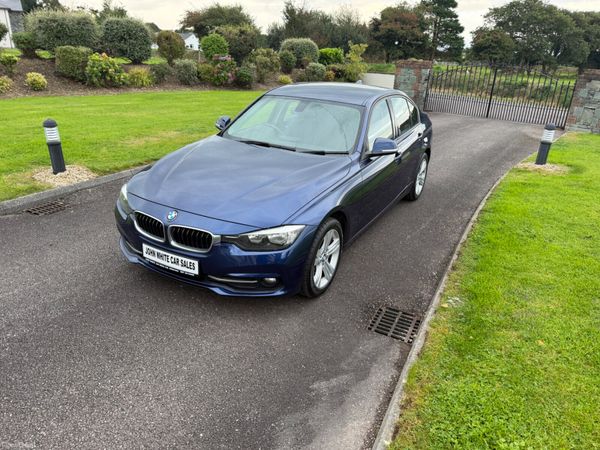 BMW 3-Series Saloon, Diesel, 2016, Blue